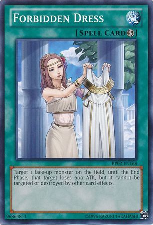 Forbidden Dress BP02 EN168 Common Unlimited Battle Pack 2 War of the Giants Unlimited Singles Forbidden Dress BP02 EN168 Common Unlimited Battle Pack 2 War of the Giants Unlimited Singles