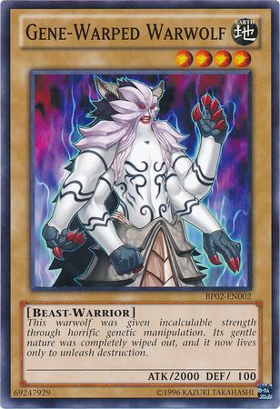 Gene Warped Warwolf BP02 EN002 Common Unlimited Battle Pack 2 War of the Giants Unlimited Singles Gene Warped Warwolf BP02 EN002 Common Unlimited Battle Pack 2 War of the Giants Unlimited Singles