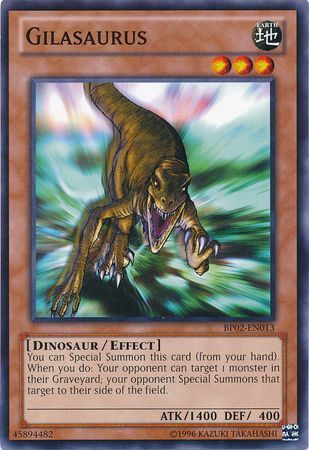 Gilasaurus BP02 EN013 Common Unlimited Gilasaurus BP02 EN013 Common Unlimited
