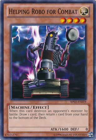 Helping Robo For Combat BP02 EN019 Common Unlimited Battle Pack 2 War of the Giants Unlimited Singles Helping Robo For Combat BP02 EN019 Common Unlimited Battle Pack 2 War of the Giants Unlimited Singles