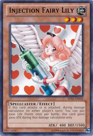 Injection Fairy Lily BP02 EN018 Rare Unlimited Injection Fairy Lily BP02 EN018 Rare Unlimited