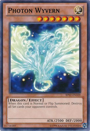 Photon Wyvern BP02 EN109 Rare Unlimited Photon Wyvern BP02 EN109 Rare Unlimited
