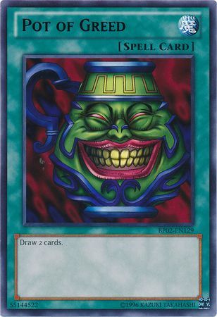 Pot of Greed BP02 EN129 Rare Unlimited Pot of Greed BP02 EN129 Rare Unlimited