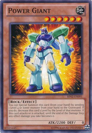 Power Giant BP02 EN091 Common Unlimited Battle Pack 2 War of the Giants Unlimited Singles Power Giant BP02 EN091 Common Unlimited Battle Pack 2 War of the Giants Unlimited Singles