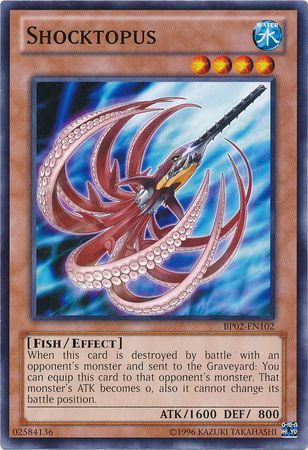 Shocktopus BP02 EN102 Common Unlimited Battle Pack 2 War of the Giants Unlimited Singles Shocktopus BP02 EN102 Common Unlimited Battle Pack 2 War of the Giants Unlimited Singles