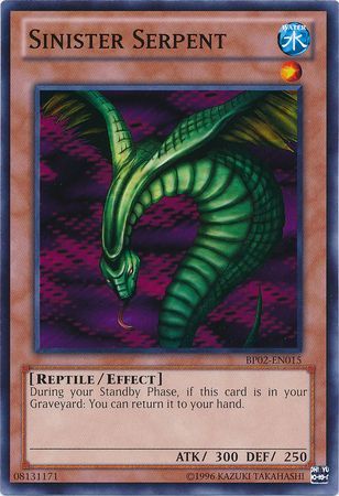 Sinister Serpent BP02 EN015 Common Unlimited Sinister Serpent BP02 EN015 Common Unlimited