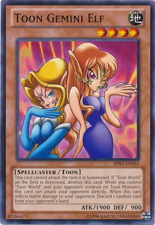 Toon Gemini Elf BP02 EN033 Common Unlimited Battle Pack 2 War of the Giants Unlimited Singles Toon Gemini Elf BP02 EN033 Common Unlimited Battle Pack 2 War of the Giants Unlimited Singles