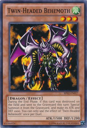 Twin Headed Behemoth BP02 EN017 Common Unlimited Battle Pack 2 War of the Giants Unlimited Singles Twin Headed Behemoth BP02 EN017 Common Unlimited Battle Pack 2 War of the Giants Unlimited Singles