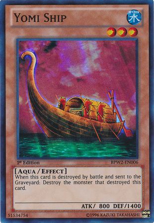 Yomi Ship BPW2 EN006 Super Rare 1st Edition Yomi Ship BPW2 EN006 Super Rare 1st Edition