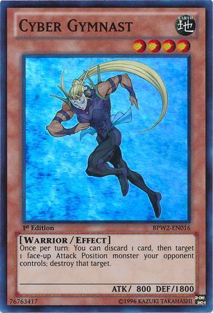 Cyber Gymnast BPW2 EN016 Super Rare 1st Edition Battle Pack 2 War of the Giants Round 2 BPW2 Singles Cyber Gymnast BPW2 EN016 Super Rare 1st Edition Battle Pack 2 War of the Giants Round 2 BPW2 Singles