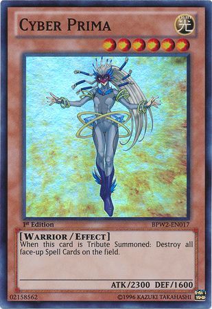 Cyber Prima BPW2 EN017 Super Rare 1st Edition Battle Pack 2 War of the Giants Round 2 BPW2 Singles Cyber Prima BPW2 EN017 Super Rare 1st Edition Battle Pack 2 War of the Giants Round 2 BPW2 Singles