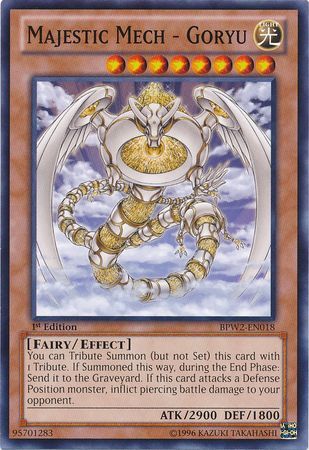 Majestic Mech Goryu BPW2 EN018 Common 1st Edition Majestic Mech Goryu BPW2 EN018 Common 1st Edition