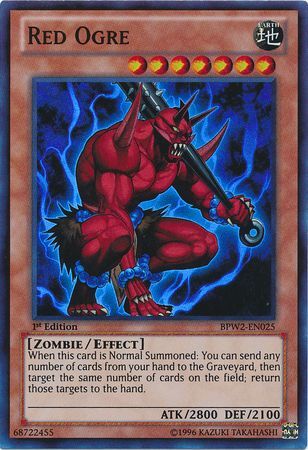 Red Ogre BPW2 EN025 Super Rare 1st Edition Battle Pack 2 War of the Giants Round 2 BPW2 Singles Red Ogre BPW2 EN025 Super Rare 1st Edition Battle Pack 2 War of the Giants Round 2 BPW2 Singles