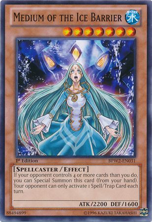 Medium of the Ice Barrier BPW2 EN031 Common 1st Edition Battle Pack 2 War of the Giants Round 2 BPW2 Singles Medium of the Ice Barrier BPW2 EN031 Common 1st Edition Battle Pack 2 War of the Giants Round 2 BPW2 Singles