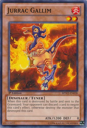Jurrac Gallim BPW2 EN038 Common 1st Edition Battle Pack 2 War of the Giants Round 2 BPW2 Singles Jurrac Gallim BPW2 EN038 Common 1st Edition Battle Pack 2 War of the Giants Round 2 BPW2 Singles