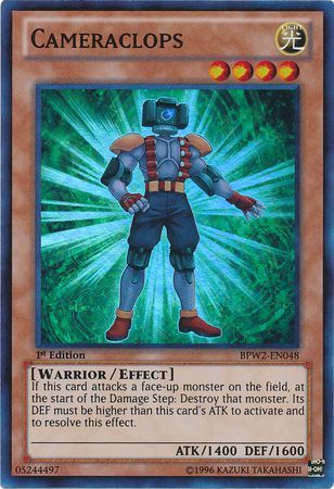 Cameraclops BPW2 EN048 Super Rare 1st Edition Battle Pack 2 War of the Giants Round 2 BPW2 Singles Cameraclops BPW2 EN048 Super Rare 1st Edition Battle Pack 2 War of the Giants Round 2 BPW2 Singles