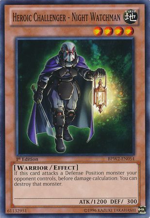Heroic Challenger Night Watchman BPW2 EN054 Common 1st Edition Battle Pack 2 War of the Giants Round 2 BPW2 Singles Heroic Challenger Night Watchman BPW2 EN054 Common 1st Edition Battle Pack 2 War of the Giants Round 2 BPW2 Singles