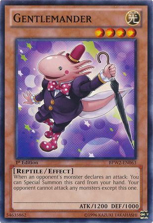 Gentlemander BPW2 EN063 Common 1st Edition Battle Pack 2 War of the Giants Round 2 BPW2 Singles Gentlemander BPW2 EN063 Common 1st Edition Battle Pack 2 War of the Giants Round 2 BPW2 Singles