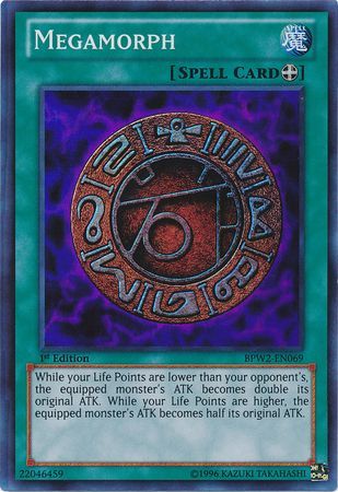 Megamorph BPW2 EN069 Super Rare 1st Edition Megamorph BPW2 EN069 Super Rare 1st Edition