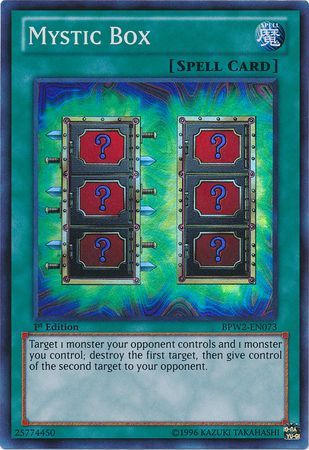 Mystic Box BPW2 EN073 Super Rare 1st Edition Battle Pack 2 War of the Giants Round 2 BPW2 Singles Mystic Box BPW2 EN073 Super Rare 1st Edition Battle Pack 2 War of the Giants Round 2 BPW2 Singles