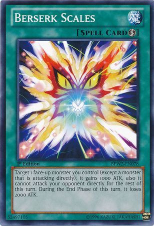 Berserk Scales BPW2 EN078 Common 1st Edition Battle Pack 2 War of the Giants Round 2 BPW2 Singles Berserk Scales BPW2 EN078 Common 1st Edition Battle Pack 2 War of the Giants Round 2 BPW2 Singles