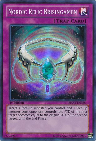 Nordic Relic Brisingamen BPW2 EN088 Super Rare 1st Edition Nordic Relic Brisingamen BPW2 EN088 Super Rare 1st Edition