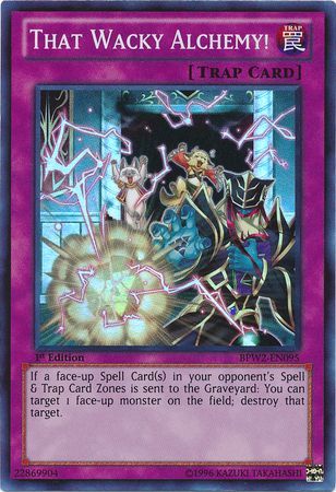 That Wacky Alchemy BPW2 EN095 Super Rare 1st Edition That Wacky Alchemy BPW2 EN095 Super Rare 1st Edition