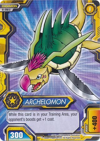 Archelomon B1 048 Uncommon Digimon Fusion New World Booster Set Archelomon B1 048 Uncommon Digimon Fusion New World Booster Set