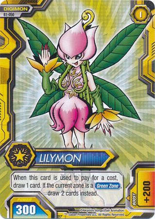 Lilymon B1 050 Common Digimon Fusion New World Booster Set Lilymon B1 050 Common Digimon Fusion New World Booster Set