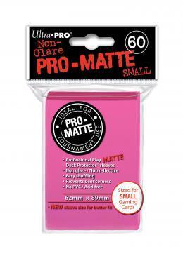 Ultra Pro Matte Bright Pink 60ct Yugioh Sized Mini Sleeves UP84148 Ultra Pro Matte Bright Pink 60ct Yugioh Sized Mini Sleeves UP84148