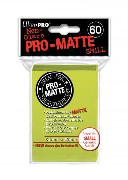 Ultra Pro Matte Bright Yellow 60ct Yugioh Sized Mini Sleeves UP84150 Ultra Pro Matte Bright Yellow 60ct Yugioh Sized Mini Sleeves UP84150