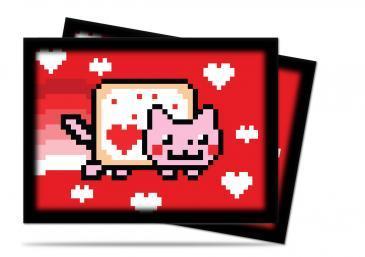 Ultra Pro ValentNyan Cat 50ct Standard Sized Sleeves UP84238 Sleeves Ultra Pro ValentNyan Cat 50ct Standard Sized Sleeves UP84238 Sleeves