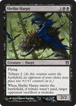 Shrike Harpy Born of the Gods Singles Shrike Harpy Born of the Gods Singles