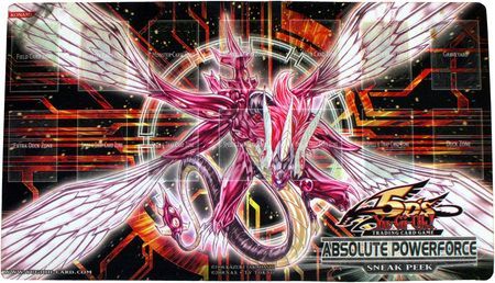 Yugioh Absolute Powerforce Sneak Peek Majestic Red Dragon Playmat