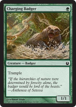 Charging Badger Charging Badger