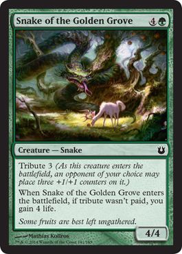 Snake of the Golden Grove Born of the Gods Singles Snake of the Golden Grove Born of the Gods Singles