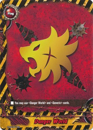 Danger World TD02 017EN TD FCBF Trial Deck 2 Savage Steel Danger World TD02 017EN TD FCBF Trial Deck 2 Savage Steel