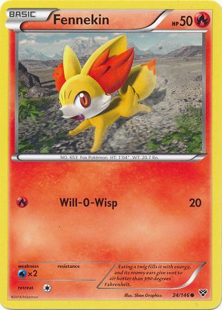 Fennekin 24 146 Common Fennekin 24 146 Common