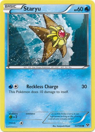 Staryu 33 146 Common XY Base Set Singles