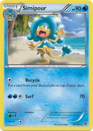 Simipour 38 146 Rare XY Base Set Singles Simipour 38 146 Rare XY Base Set Singles