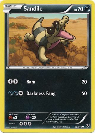 Sandile 69 146 Common XY Base Set Singles Sandile 69 146 Common XY Base Set Singles