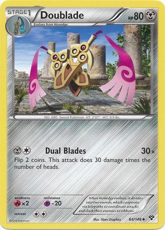 Doublade 84 146 Uncommon XY Base Set Singles Doublade 84 146 Uncommon XY Base Set Singles