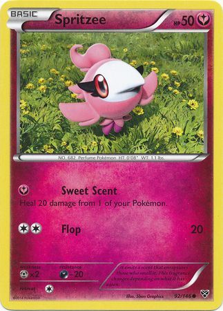 Spritzee 92 146 Common XY Base Set Singles Spritzee 92 146 Common XY Base Set Singles