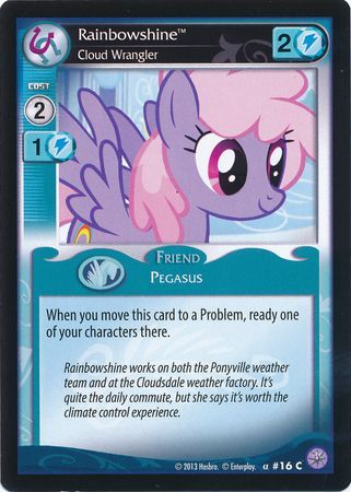 Rainbowshine Cloud Wrangler Friend 16C Common Rainbowshine Cloud Wrangler Friend 16C Common