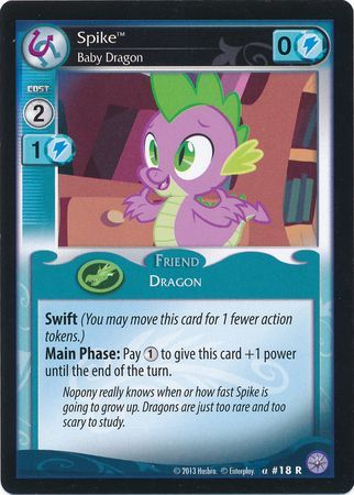 Spike Baby Dragon Friend 18R Rare My Little Pony Premiere Edition Spike Baby Dragon Friend 18R Rare My Little Pony Premiere Edition