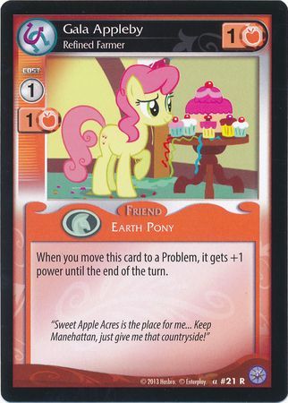 Gala Appleby Refined Farmer Friend 21R Rare My Little Pony Premiere Edition Gala Appleby Refined Farmer Friend 21R Rare My Little Pony Premiere Edition
