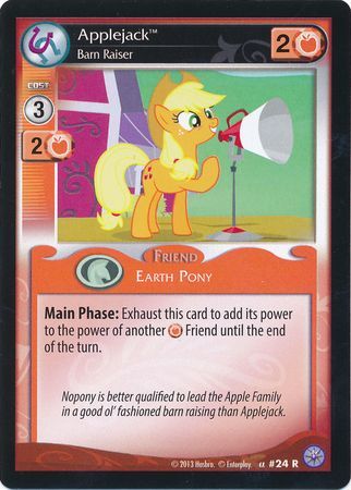 Applejack Barn Raiser Friend 24R Rare Applejack Barn Raiser Friend 24R Rare
