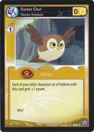 Forest Owl Novice Assistant Friend 85C Common Forest Owl Novice Assistant Friend 85C Common