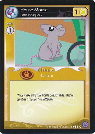 House Mouse Little Pipsqueak Friend 86C Common House Mouse Little Pipsqueak Friend 86C Common