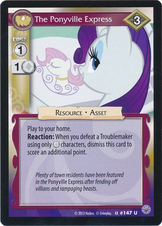 The Ponyville Express Resource 147U Uncommon The Ponyville Express Resource 147U Uncommon